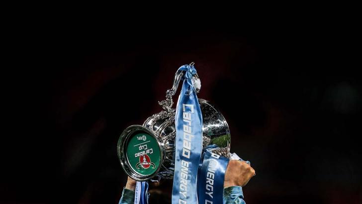 EFL Cup trophy at Wembley